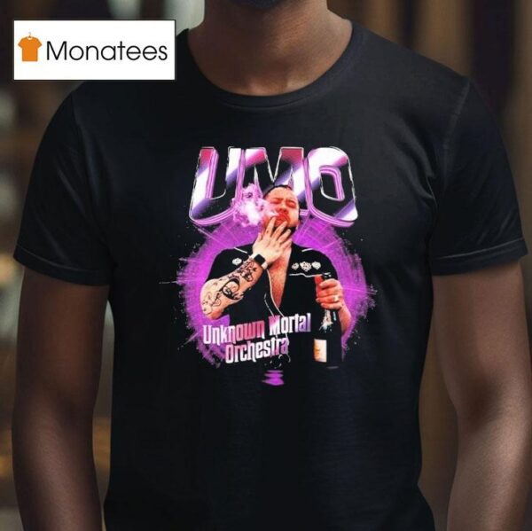 Unknown Mortal Orchestra Umo Wrestling Cigarettes T Shirt
