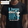 Utah State Aggies Barn Burner Farmer Hoops T Shirt
