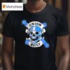Victoria Cfmeu Union Built Fear Stops You Skull T Shirt