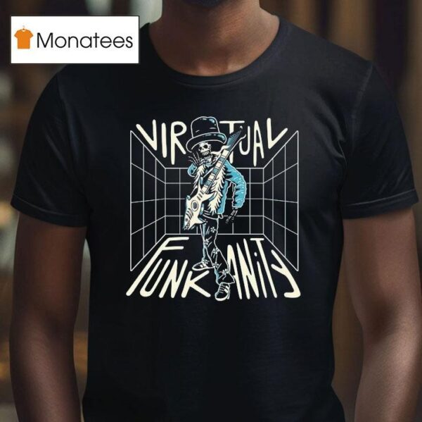 Virtual Funkanity Skeleton Rock T Shirt