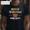 Washington Commanders Battle Of Brotherhood Burgundy Gold Game T Shirt