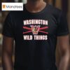 Washington Wild Thing Logo T Shirt