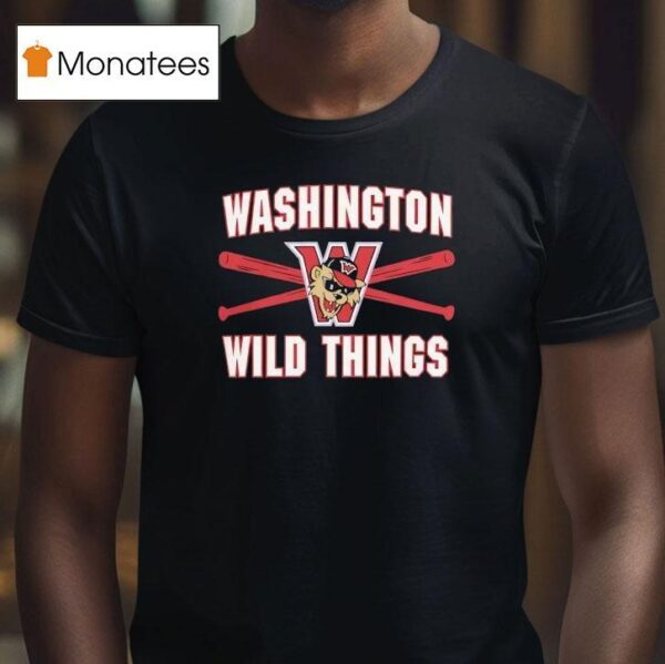 Washington Wild Thing Logo T Shirt