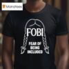 Wednesday Addams Fobi Fear Of Being Included T Shirt
