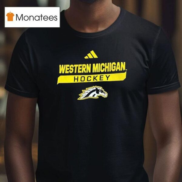 Western Michigan Hockey Logo T Shirt