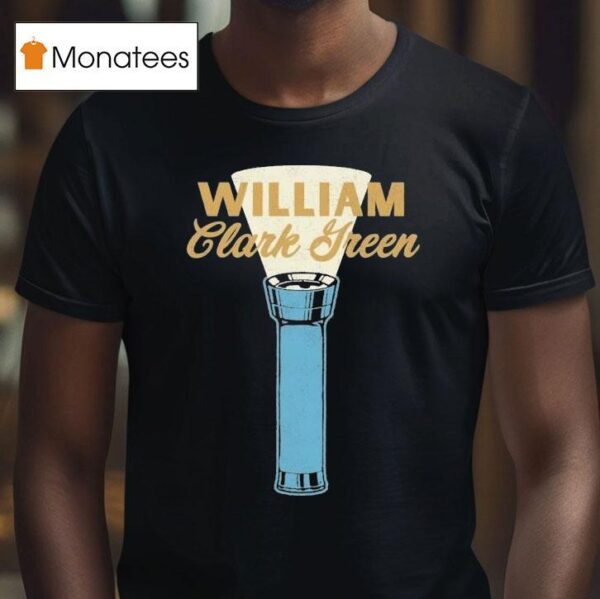 William Clark Green The Baker Hotel Tour Flashligh T Shirt