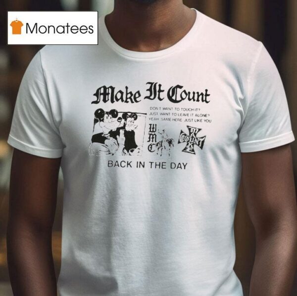 Wmc Make It Count Back In The Day Mouse Friends T Shirt