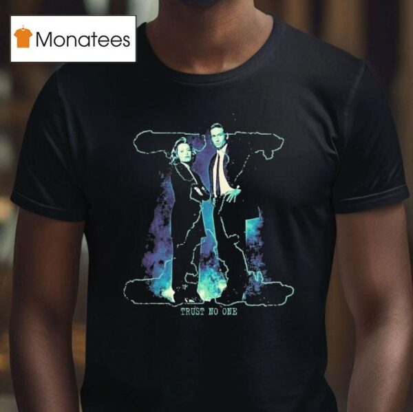 X The Files Truth No One Mulder And Scully Tv Promo T Shirt