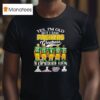 Yes I M Old But I Saw Green Bay Packers Greatness Super Bowl Signatures T Shirt