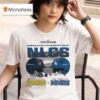 Los Angeles Dodgers Vs Milwaukee Brewers Nlcs Matchup T Shirt