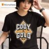 The Fan Cody Gold Show Diamond Logo T Shirt