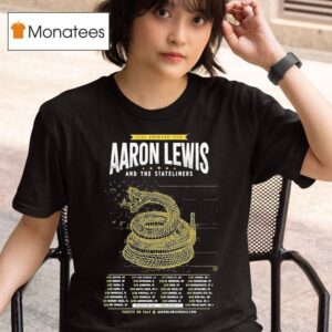 Aaron Lewis And The Stateliners American Tour Snake T Shirt