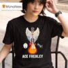 Ace Frehley Spaceman Guitar Rest In Peace Signature T Shirt