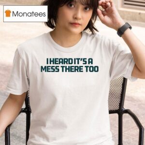 Aesop Rock I Heard It S A Mess There Too T Shirt