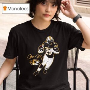 Ahmad Hardy Missouri Tigers Football Caricature Player T Shirt