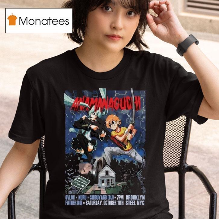 Anamanaguchi October Brooklyn New York T Shirt