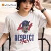 Anthony Rizzo Respect Me Chicago Cubs Baseball T Shirt