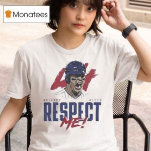 Anthony Rizzo Respect Me Chicago Cubs Baseball T Shirt