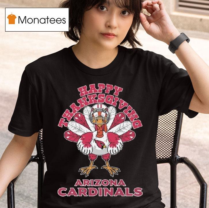Arizona Cardinals Football Happy Thanksgiving T Shirt