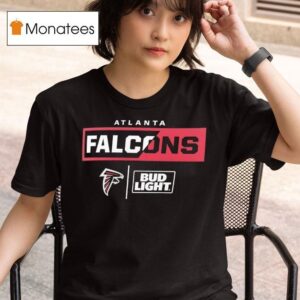 Atlanta Falcons Nfl X Bud Light Logo T Shirt