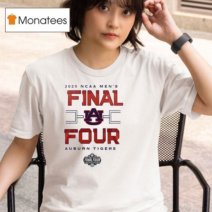 Auburn Tiger Ncaa Men S The Road To The Final Four The Big Dance T Shirt