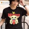 Baby Yoda Hug Wawa Coffee T Shirt