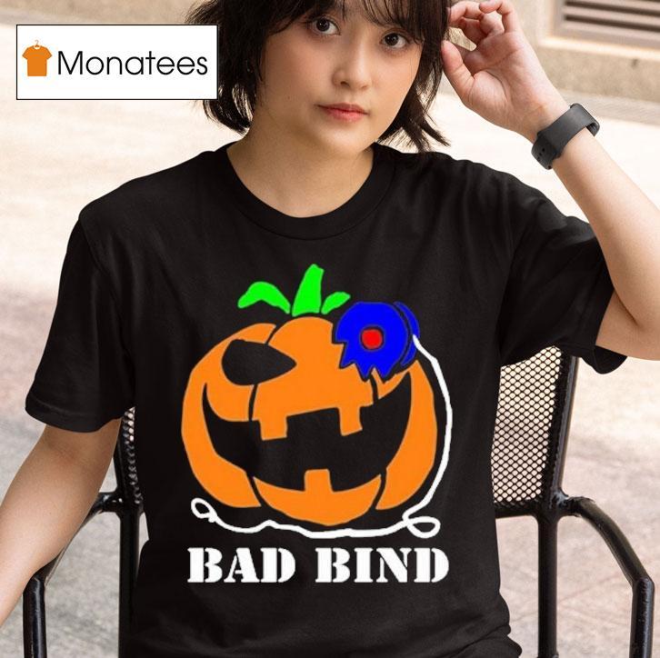 Bad Bind Pumpkin Halloween T Shirt