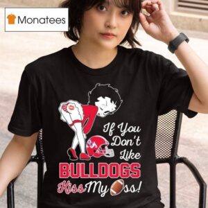 Betty Boop If You Don T Like Fresno State Bulldogs Kiss My Ass T Shirt