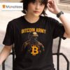 Bitcoin Army Logo T Shirt