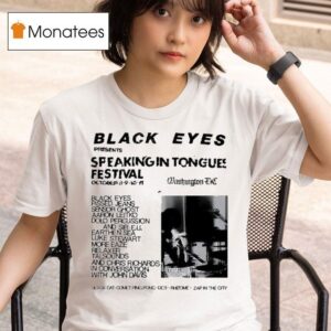 Black Eyes Dischord Speaking In Tongues Festival T Shirt