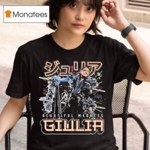 Black Giulia Futuristic Beautiful Madness Graphic T Shirt