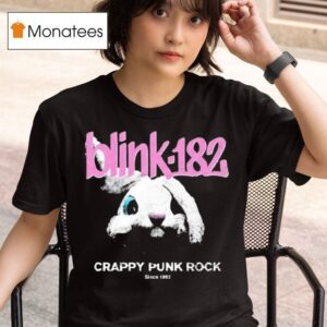 Blink Bunny Crappy Punk Rock Softstyle T Shirt