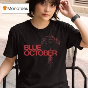 Blue October Tree Roots T Shirt
