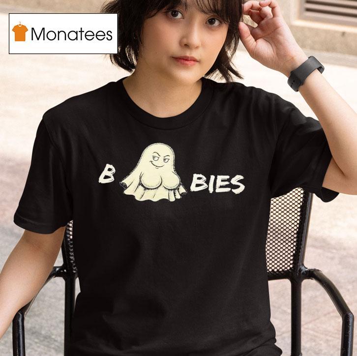 Boobies Ghost Halloween T Shirt