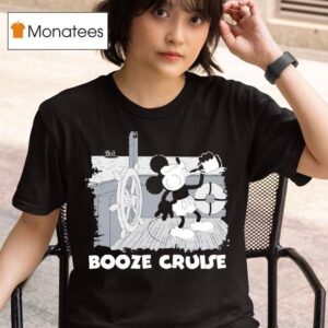Booze Cruise Mickey Mouse T Shirt