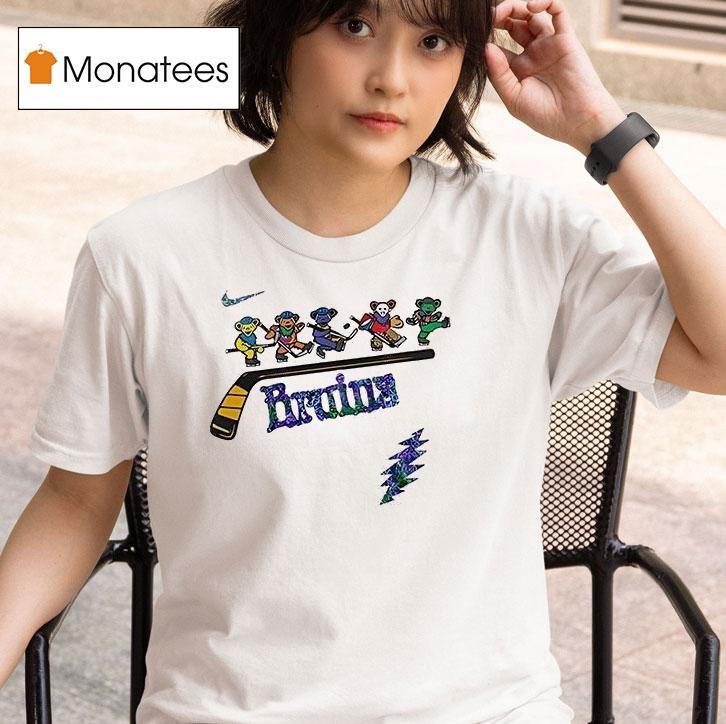 Boston Bruins Grateful Dead Bears Night T Shirt