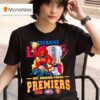 Brisbane Lions Afl Grand Final Premiers Mascot With Cup T Shirt