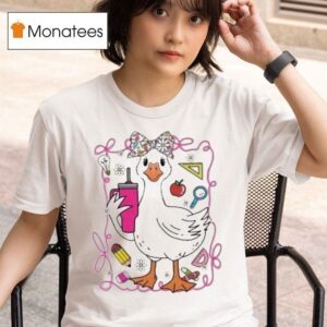 Brooke And Bear Back To School Goose T Shirt