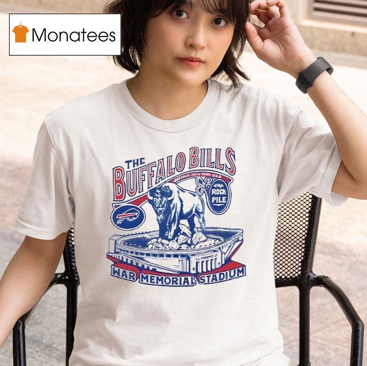 Buffalo Bills Homage War Memorial Stadium T Shirt