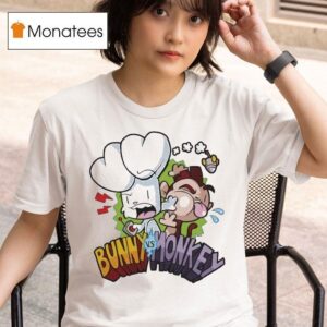 Bunny Vs Monkey Logo T Shirt