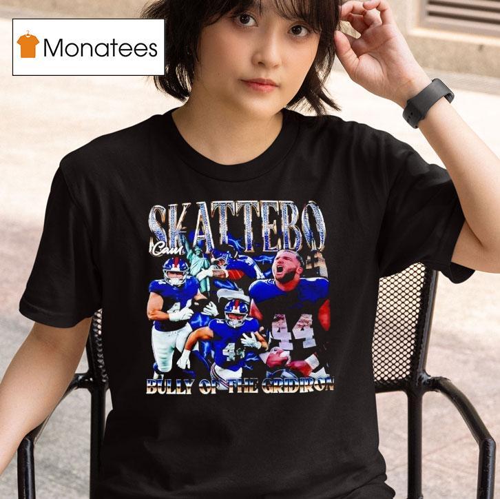 Cam Skattebo New York Giants Bully Of The Gridiron T Shirt