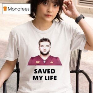 Cam Skattebo New York Giants Saved My Life T Shirt