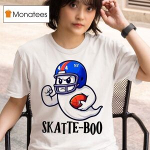 Cam Skattebo Skatte Boo Ghost New York Giants Halloween T Shirt