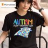 Carolina Panthers Autism Accept Understand Love T Shirt