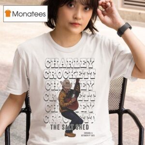 Charley Crockett Oct The Salt Shed Chicago Il T Shirt