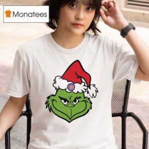 Chicago Cubs Vs The Grinch Mlb Baseball Christmas T Shirt