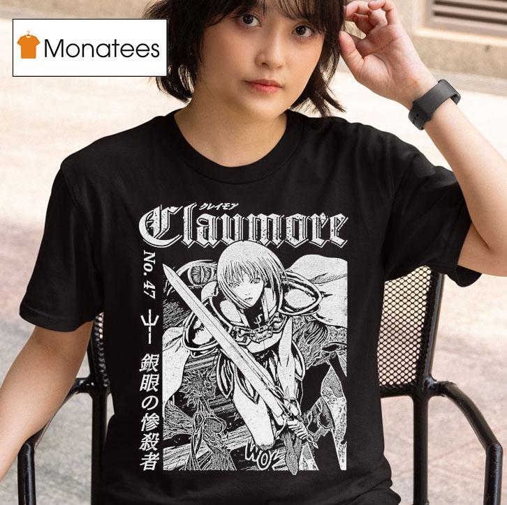 Claymore Waifu Manga T Shirt