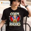 Cody Rhodes Showcase Wwe T Shirt