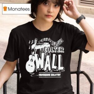 Colter Wall Hardcore Country Guitar T Shirt