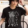 Cursive Bones T Shirt